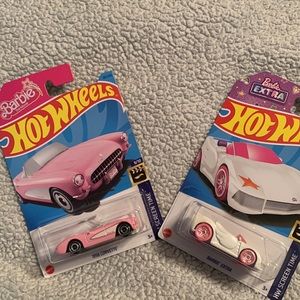 Brand New - 2 Barbie Hot Wheels